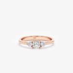3 Diamond Engagement Ring
