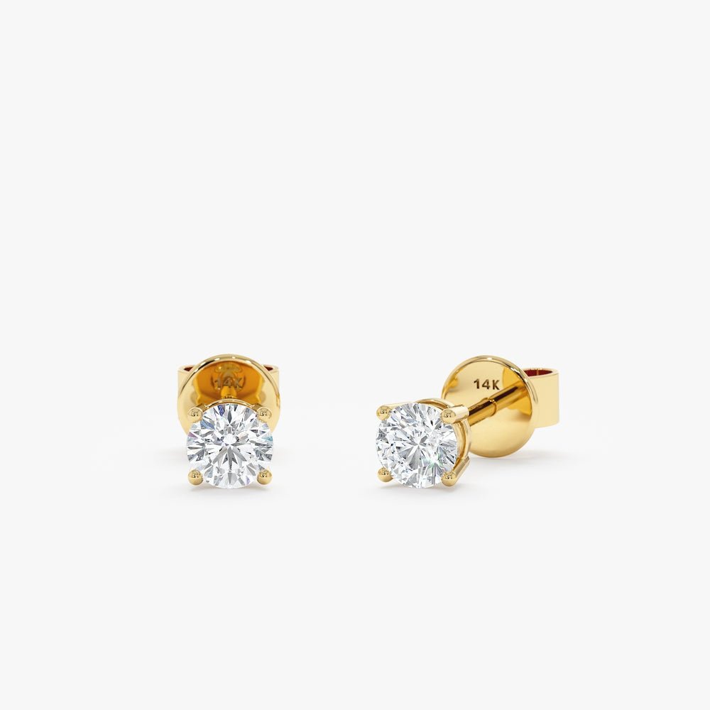 Bold Diamond Studs