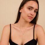 Cross Cutout Natural Diamond Disc Necklace - Image 7