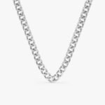 Cuban Link Chain Necklace - 3 mm - Image 2
