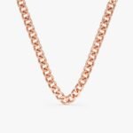 Cuban Link Chain Necklace - 3 mm - Image 4