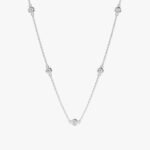 Dainty Diamond By The Yard Necklace - Image 2