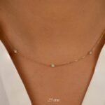 Dainty Diamond By The Yard Necklace - Image 3