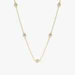 Dainty Diamond By The Yard Necklace