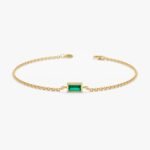 Emerald Birthstone Bracelet