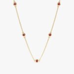 Ruby Station Necklace