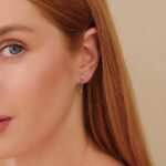 Natural Diamond Chain Earrings - Image 3