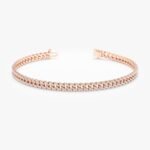 Diamond Cuban Chain Bracelet - 3mm - Image 5