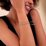 Diamond Cuban Chain Bracelet - 3mm - Image 6