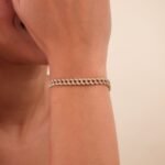 Diamond Cuban Chain Bracelet - 5mm - Image 5