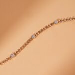 Diamond Cuban Chain Station Bracelet - Image 5