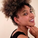 Natural Diamond Star Huggies - Image 3