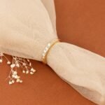 14K Solid Gold Flush Set Natural Diamond Band - Image 5