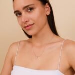 Geometric Baguette Diamond Necklace - Image 5