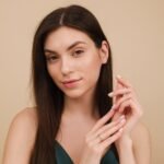 14K Solid Gold Natural Peridot Eternity Ring - Image 5