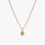 Peridot Charm Necklace - Image 7
