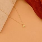 Peridot Charm Necklace - Image 5
