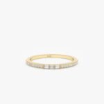 Petite Diamond Half Eternity Ring