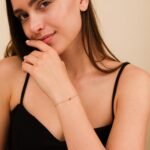 14K Solid Gold Ruby Birthstone Bracelet - Image 3