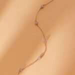 Salt & Pepper Diamond Station Bracelet - Image 5