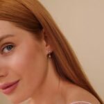 Single Natural Diamond Charm Huggies - Image 3