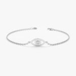 Single Diamond Eye Bracelet - Image 4