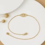 Single Diamond Eye Bracelet - Image 2