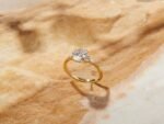 Round Cut 2 ct Lab Grown Diamond Engagement Ring - Image 2