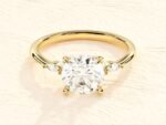 Round Cut 2 ct Lab Grown Diamond Engagement Ring