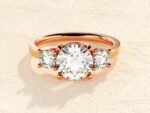 Three Stone Anniversary Solitaire Ring 3 ct. Lab Grown Diamond