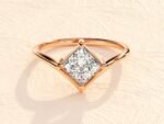 Princess Cut Lab Grown Diamond 1ct  Engagement Ring - Image 3