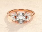 Round Cut 3 ct Lab Grown Diamond Engagement Ring - Image 6