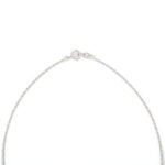 14K Solid Gold Emerald Ruby Sapphire and Diamond Faceted Necklace - Image 4