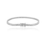 14K Gold Diamond Tennis Bracelet - Image 5