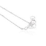 14K Solid Gold Multi Sapphire Necklace - Image 5