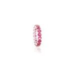 14K Solid Gold Ruby Eternity Band - Image 6