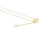 14K Solid Gold Ruby Station Necklace - Image 6