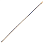 18k Solid Gold Blue Sapphire Tennis Bracelet - Image 3