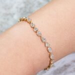 14K Gold  Multi Shape Bracelet - Image 4