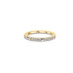 18k Gold Diamond Baguette Ring