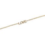 18k Gold Moissanite Diamond Custom Name Cuban Link Bracelet