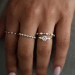 14k Solid Gold Lab-grown diamond Ring - Image 3