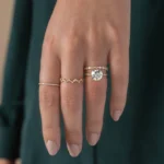 Nova Ring, Round Cut Diamond Engagement Ring - Image 2