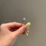 3 Carat Cushion Cut Moissanite Engagement Ring - Image 4