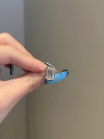 3 Carat Brilliant Emerald Cut Moissanite Solitaire Engagement Ring