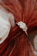 14k Solid Gold Lab-Grown Diamond Round Ring