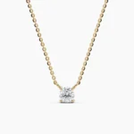 Diamond Solitaire Necklace | Single Diamond Necklace | Solitaire Necklace - Image 5