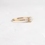 14k Solid Gold Lab-grown diamond Ring - Image 4