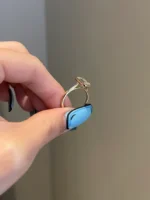 3 Carat Brilliant Emerald Cut Moissanite Solitaire Engagement Ring - Image 4