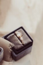 14k Solid Gold Lab-Grown Diamond Round Ring - Image 10